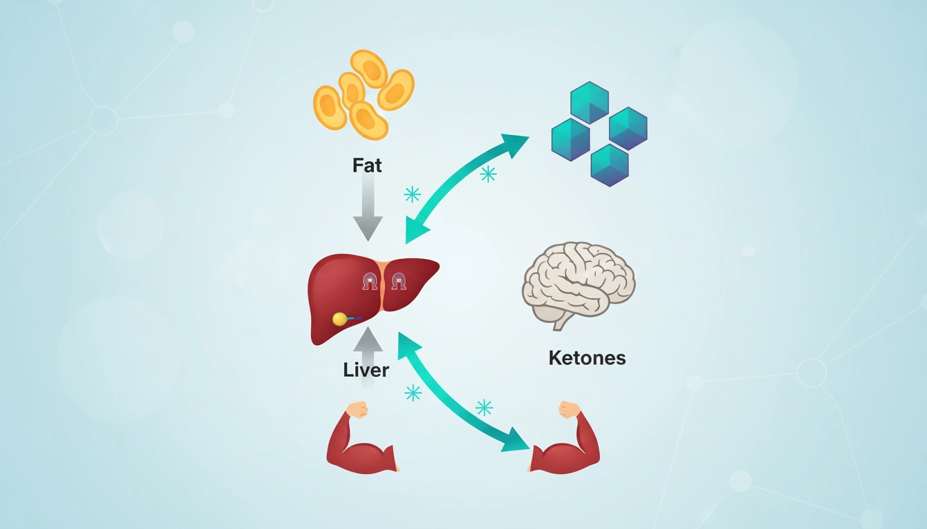 Ketogenic diet science diagram