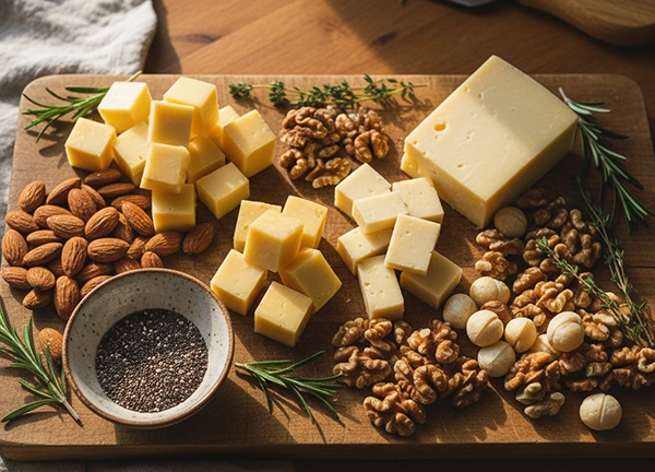 Nuts, Seeds and Cheese