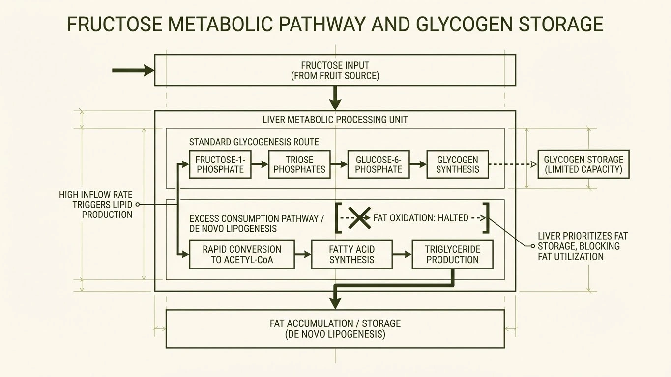 Fructose Metabolism Liver Pathway