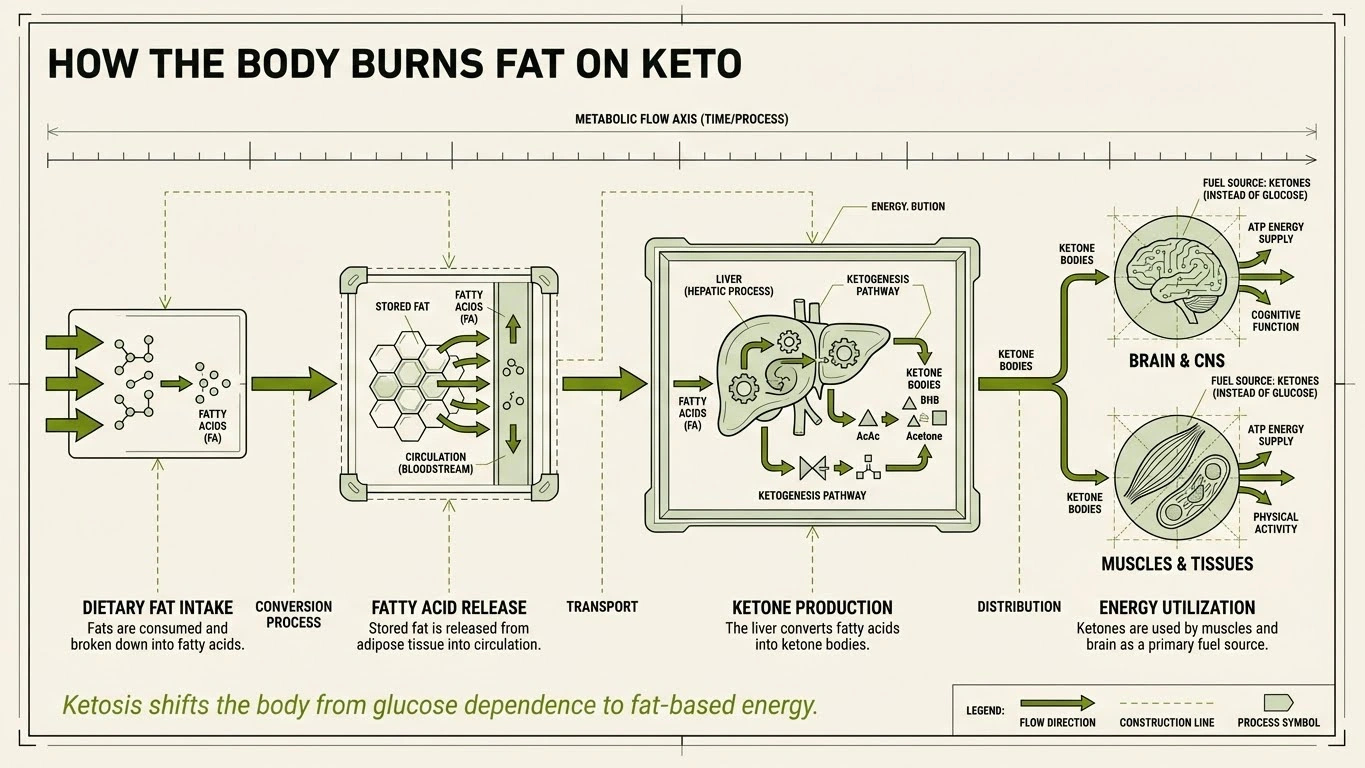 Keto Fat Burning Process