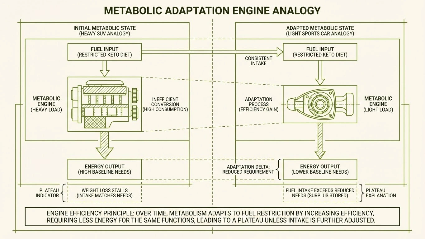 Metabolic Adaptation Engine Analogy