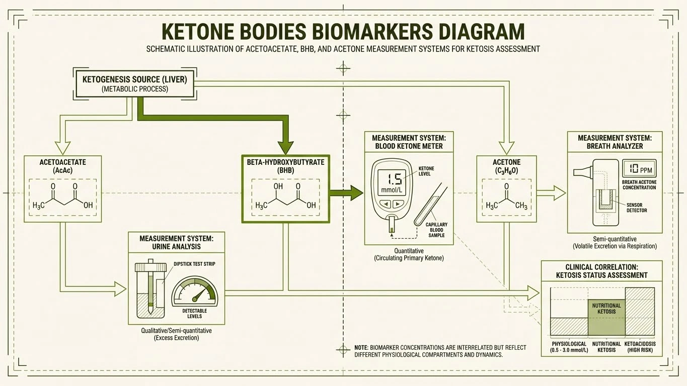 Ketone Bodies Biomarkers Chart