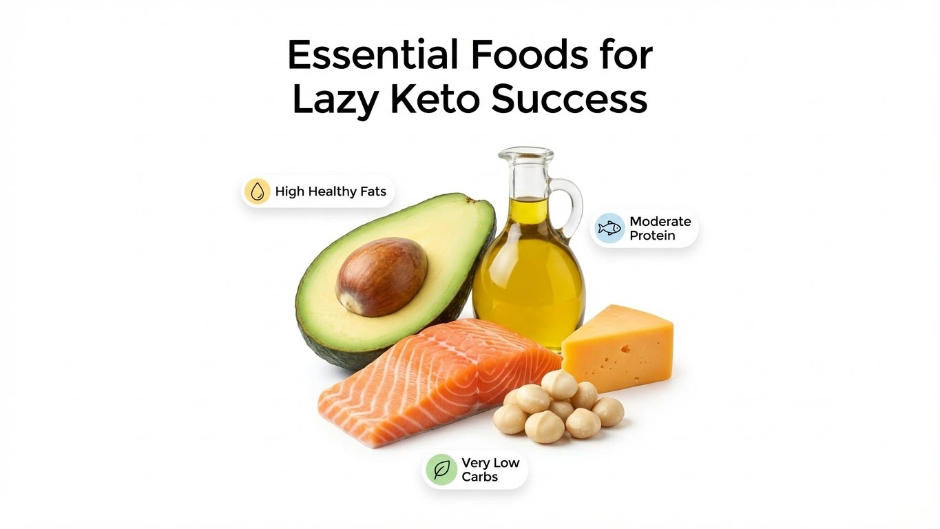 Essential Foods for Lazy Keto Success
