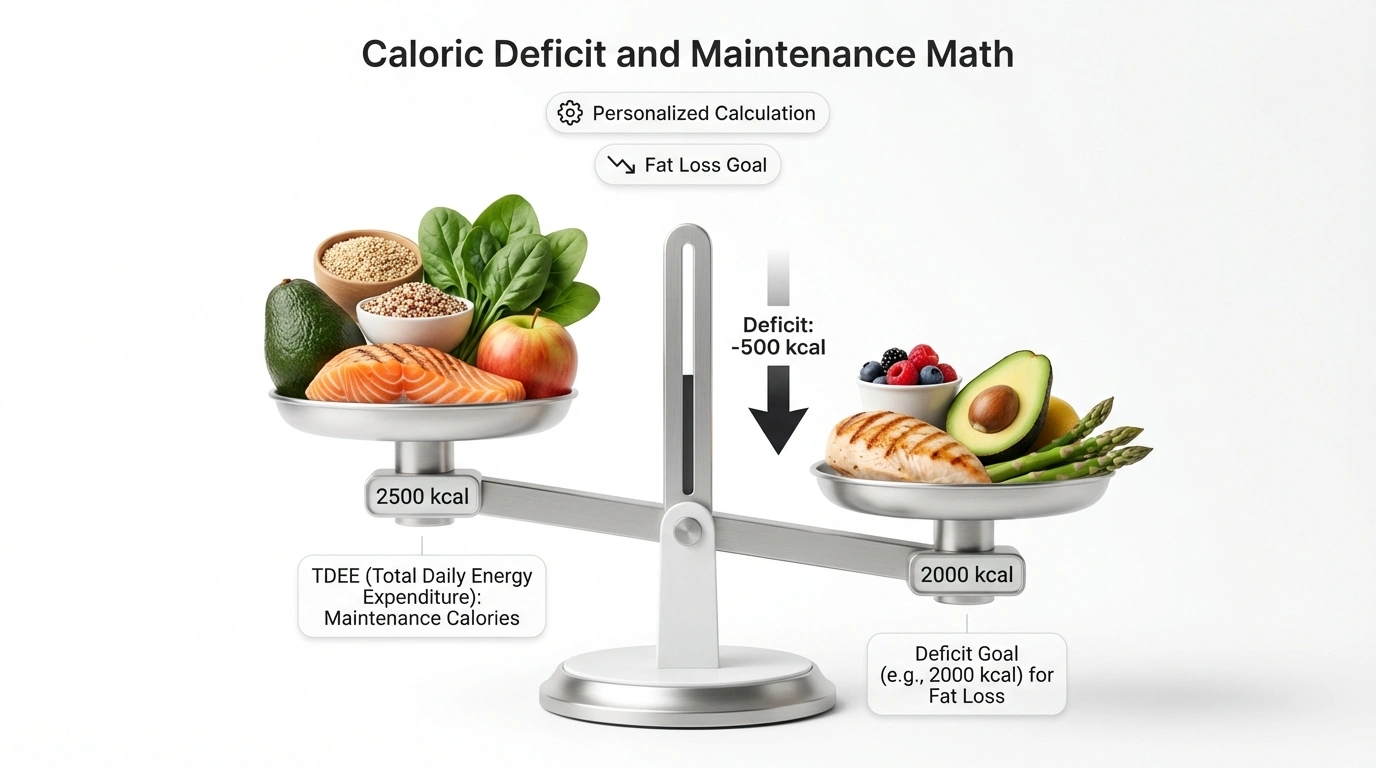 Calories Maintenance Deficit Model